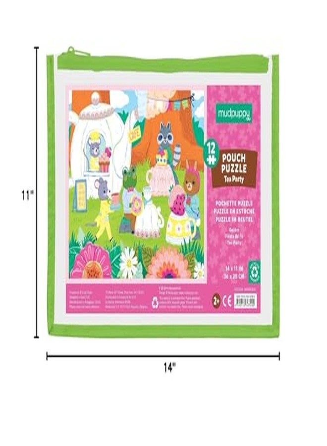 Mudpuppy Tea Party Pouch Puzzle - Image 5
